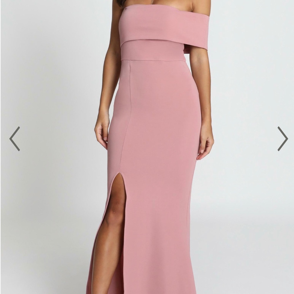 Showpo Dusty Rose Bridesmaid Dress